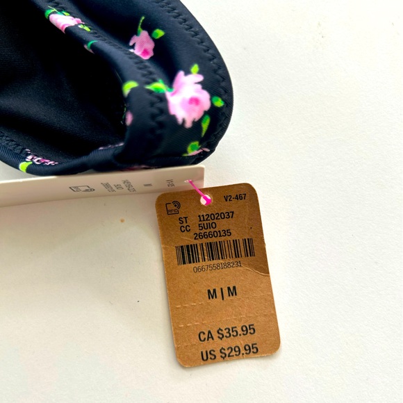 NWT Victoria’s Secret 90’s Floral bikini, MD - Picture 4 of 12